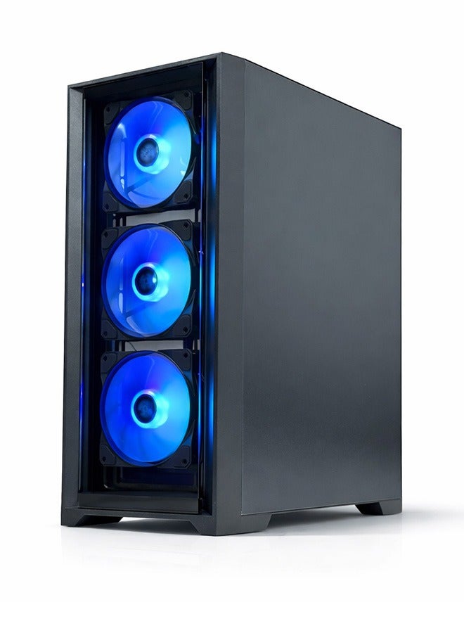 Game Sekret Trident Gaming PC -  Intel Core i5-12400F | GeForce RTX 3050 8GB GPU | 32GB DDR4 RAM | 1TB M.2 NVMe SSD | Air Cooler | H610 MB | 500W 80+ PSU | WiFi/Bluetooth/Windows 11 Pro | Game Sekret Desktop Computer | 1 Year Warranty Black - Image 4